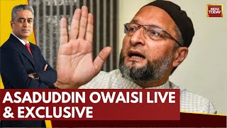 LIVE Asaduddin Owaisi On Raging Faith Fight  Asaduddin Owaisi Exclusive With Rajdeep Sardesa [upl. by Notaes]