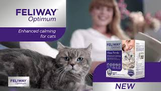 FELIWAY Optimum Reduce Common Signs of Cat Stress like Scratching and Peeing [upl. by Muhammad]