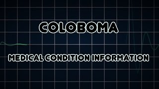 Coloboma Medical Condition [upl. by Yekcor534]