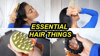 Weekly Haircare Things Every Girl Needs But Ignores  Must Have Essentials For Long Healthy Hair [upl. by Yetsirhc]