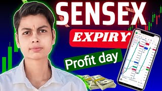 Sensex Expiry 🤑 Profit day  option trading with low capital  Scalping series tradezone Rao [upl. by Ebner]