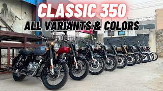 2024 Royal Enfield Classic 350 All Variants amp Colors  Motorxone [upl. by Mayberry]