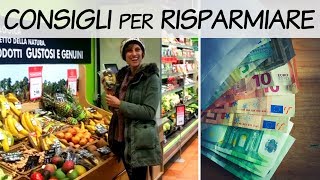 RISPARMIARE  Minimalismo consigli per una vita semplice [upl. by Mairb]