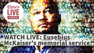 Eusebius McKaiser Memorial Service [upl. by Crispin]