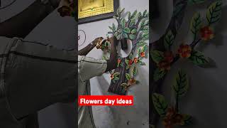 Flowers day craft [upl. by Seyah]