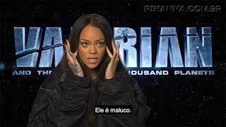 Entrevista Legendada Rihanna para filme Valerian  RIHANNAcombr [upl. by Tiena]