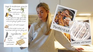 Ich teste Pinterest Rezepte [upl. by Ahseuqal]