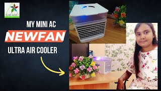 ULTRA AIR COOLER ⛲  NEWFAN mini AC Opening today operating explanation bygalwymamatha [upl. by Anaz]