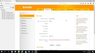 Tenda Wifi Password Change Setting [upl. by Aikem363]