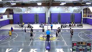 Westhill Boys Varsity and JV Volleyball vs Amity Regional [upl. by Clynes]