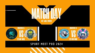 LIVE SPORT MEET POD 2024  REGULAR SEASON  DAY 3 WEEK 1 [upl. by Felicity]