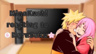 『MinatoampKushina reacting to 🍥NaruSaku🌸 』 [upl. by Idur39]