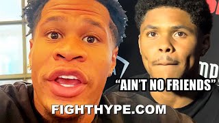 DEVIN HANEY GOES OFF ON SHAKUR STEVENSON TELLS WHOLE TRUTH ON OFFER TO FIGHT quotAINT NO FRIENDSquot [upl. by Adnarrim854]