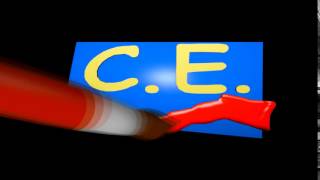 C E Animation Studios CGI Logo 2013 with New Music Sound [upl. by Laura]