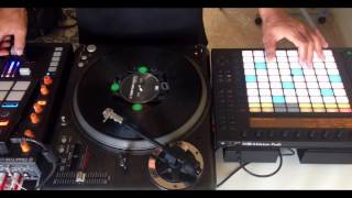 Vestax PDX 3000  PUSH Controlled  By Fernando Midi [upl. by Amsirahc]