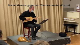 Musique écossaise Hazel by the river The two cronies par Michel Gendre guiterne SFL 11 oct 2020 [upl. by Thomasina]