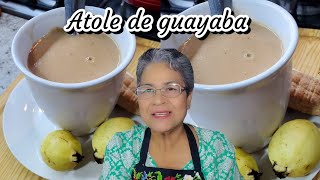 Receta Atole De Guayaba 😋👍🥛 Cocina Tutuli [upl. by Suhploda]