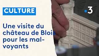 Une visite du château de Blois adaptée aux malvoyants [upl. by Sauer]