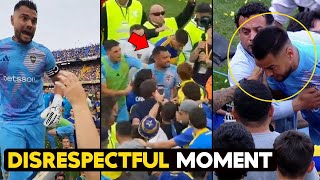 Sergio Romero FACES OFF with Boca Juniors fans after superclásico vs River Plate  Football News [upl. by Boggs]