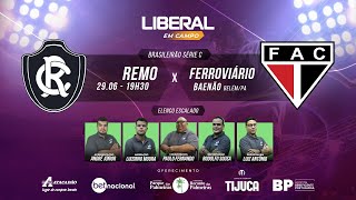 REMO 2 X 1 FERROVIÁRIO AO VIVO  SÉRIE C 2024 [upl. by Eilyac]