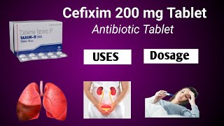 Cefixim 200mg tablet review in English Uses Dosage Safety Advice Sideeffects [upl. by Nnayt762]