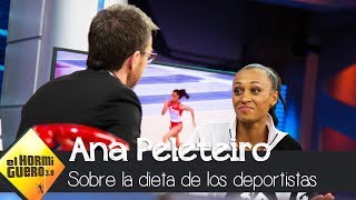 Ana Peleteiro desmitifica la dieta de los deportistas de élite  El Hormiguero 30 [upl. by Ljoka]