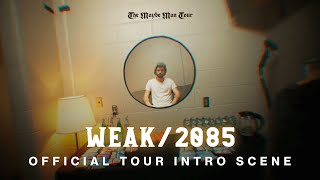 AJR  WEAK2085 Finale Official Maybe Man Tour Intro Scene 4K [upl. by Bowers981]