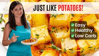 ROASTED RUTABAGA Tastes Like Potatoes Low Carb amp So Easy [upl. by Jaymie448]