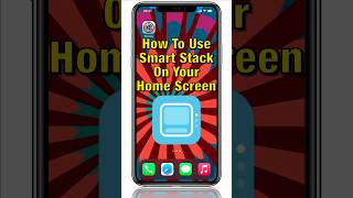 How To Use Smart Stack On Your Home Screen shorts [upl. by Nwahsauq]