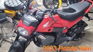 2023 Honda Navi First Ride And Review hondamotorcycles minimoto hondanavi motorcycle minibike [upl. by Pearson864]