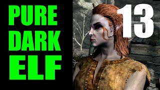 Skyrim PURE DARK ELF Challenge Run Walkthrough Part 13 Quiet Casting Perk [upl. by Misti60]