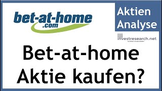 bet at home Aktie Online Wettanbieter aus Österreich [upl. by Eadwine42]