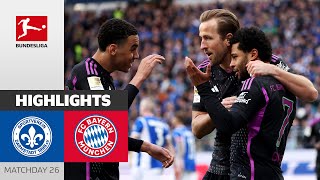 Musiala Kane and Co Dominated  Darmstadt 98  FC Bayern München 25  Highlights  MD 26 – 2324 [upl. by Willette]