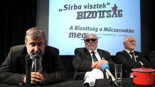 „Sírba visztek”  A Bizottság a Műcsarnokba megy [upl. by Kcirdek333]