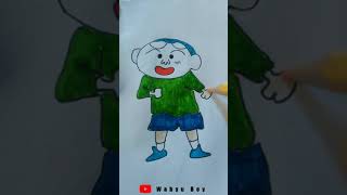 Drawing masao shorts drawing art painting draw ytshorts facebook instagram tiktok like [upl. by Eibrab]