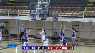 Salem vs Freeburg Girls Basketball [upl. by Phira425]