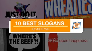 10 Best Company Slogans of All Time [upl. by Leiru453]