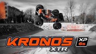 2040 RC  Team Corally Kronos XTR 6s showtime  Parco Lambro skatepark [upl. by Anehc]