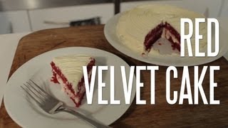 How to make Red Velvet Cake  cooking for students [upl. by Pulsifer]