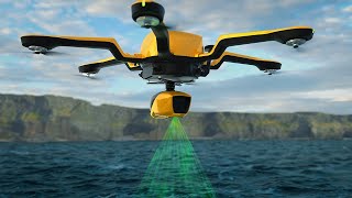 YellowScan Navigator Bathymetric amp topographic LiDAR solution for UAVs [upl. by Elysha]