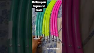 Travel friendly Hula HoopSectional Hoop you can travel withshorts [upl. by Dressler]