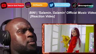 BINI  Salamin Salamin Official Music Video REACTION [upl. by Mik178]