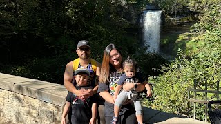 Minnehaha falls Minneapolis USA  The Halili Family [upl. by Annelak196]