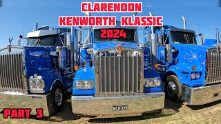 Clarendon Kenworth Klassic 2024 Truck Show Part 3 truckshow kenworth truck [upl. by Noemis]