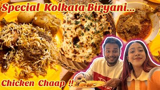 Eating the best biryani in Guwahati Aminia vlog [upl. by Yarised]