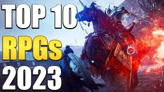 Top 10 RPGs You Should Play In 2023 [upl. by Atsilac]