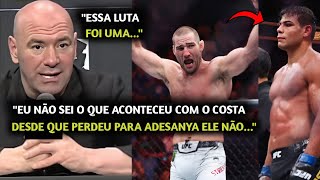 DET0NOU🚨OLHA O QUE Dana FALOU sobre Borrachinha em COLETIVA após PERDER pra Strickland no UFC 302 [upl. by Isoais824]