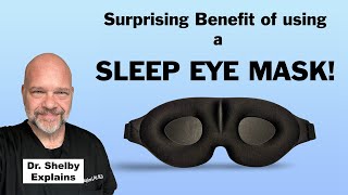 Discover the Secret Benefit of Sleep Eye Masks [upl. by Eirelam]