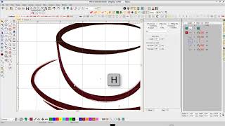 Simple embroidery digitizing tutorial in Wilcom EmbroideryStudio [upl. by Sirc]