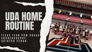 TEXAS TECH POM SQUAD 2024 UDA HOME ROUTINE [upl. by Bohrer]